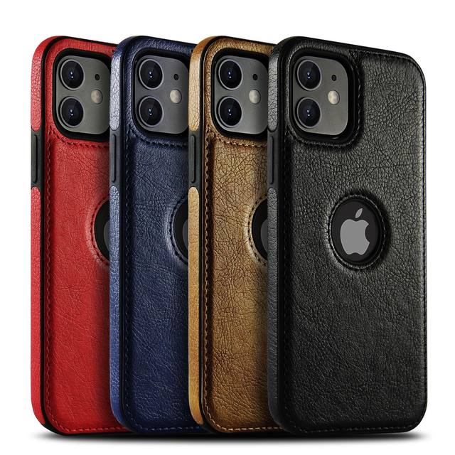 Luxury Fashion Brand Cell Phone Leather Case Classical PU OEM Phone Case  for iPhone 11 12 13 PRO Max - China Leather Case and PU Case price