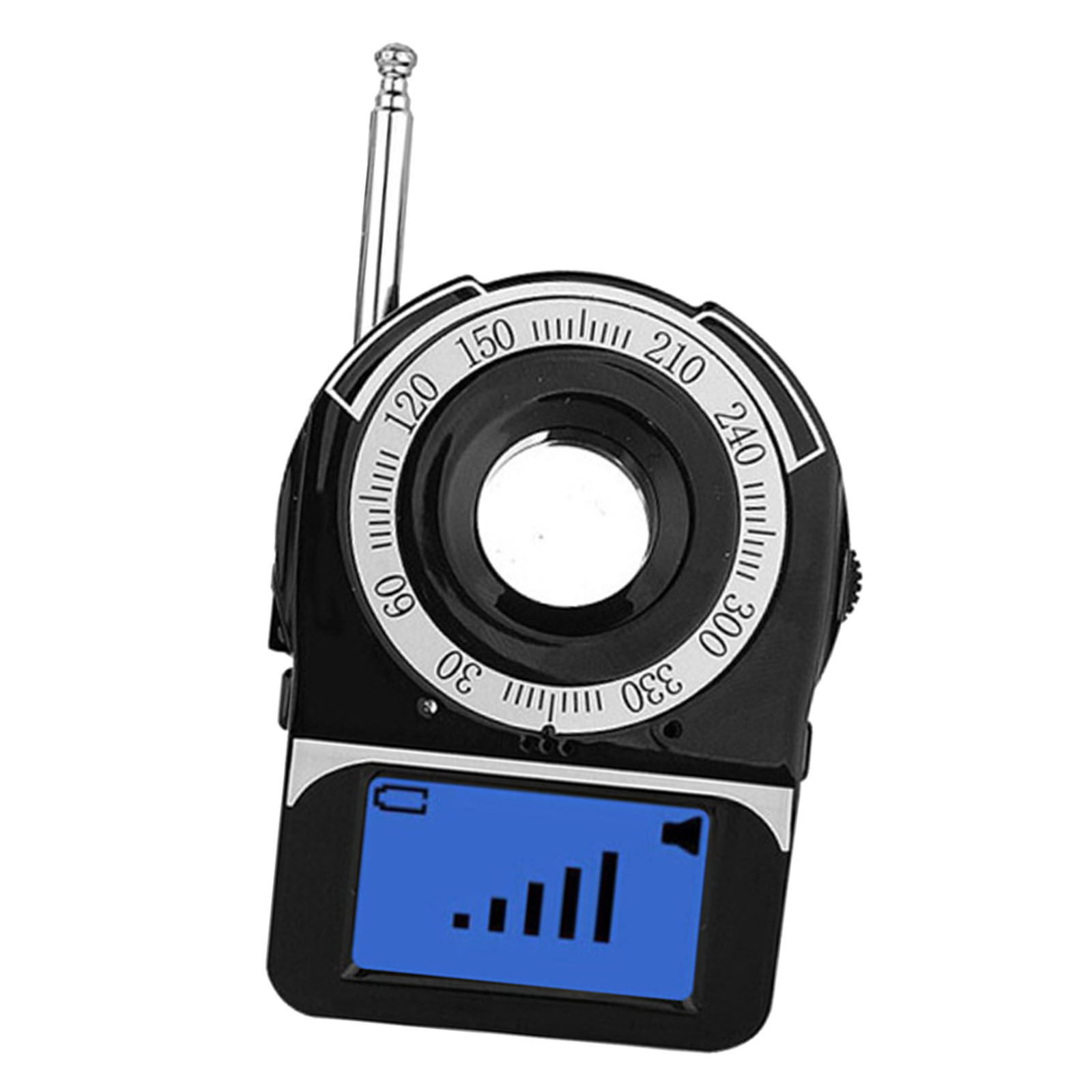 Camera Detectors Anti Theft Alarm GPS Signal Lens RF Tracker Pocket Sized GPS Scanner RF Detector LED Camera Finder for Bathroom