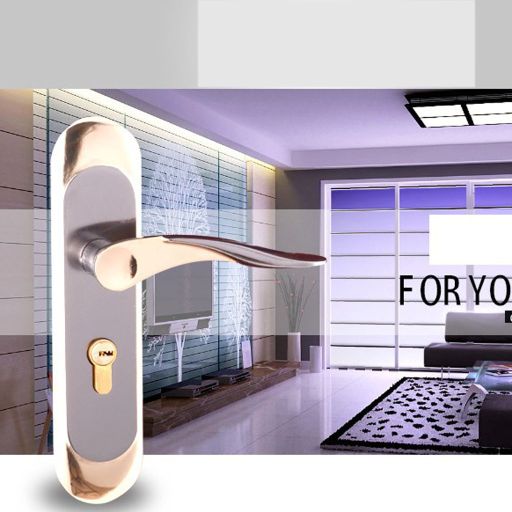 Lever Keyed Entry Door Lock Panel Hardware Handle and Cabinet Lockset # 5