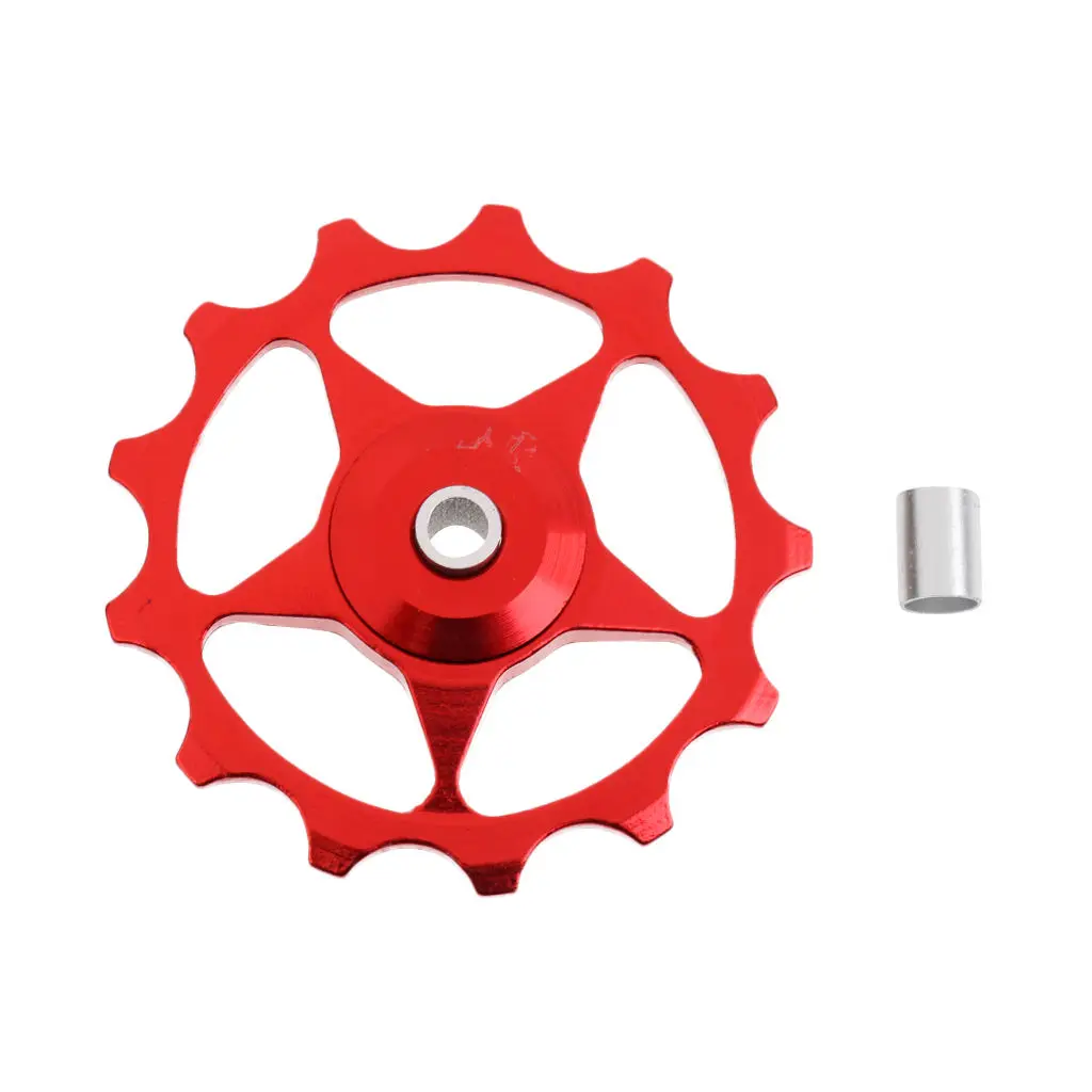 13T Aluminum Alloy MTB Bearing Jockey Wheel Pulley Road Bike Bicycle Cycling Rear Derailleur Roller Idler Guide Roller 13T Aluminum Alloy MTB Bearing Jockey Wheel Pulley Road Bike Bicycle Cycling Rear Derailleur Roller Idler Guide Roller