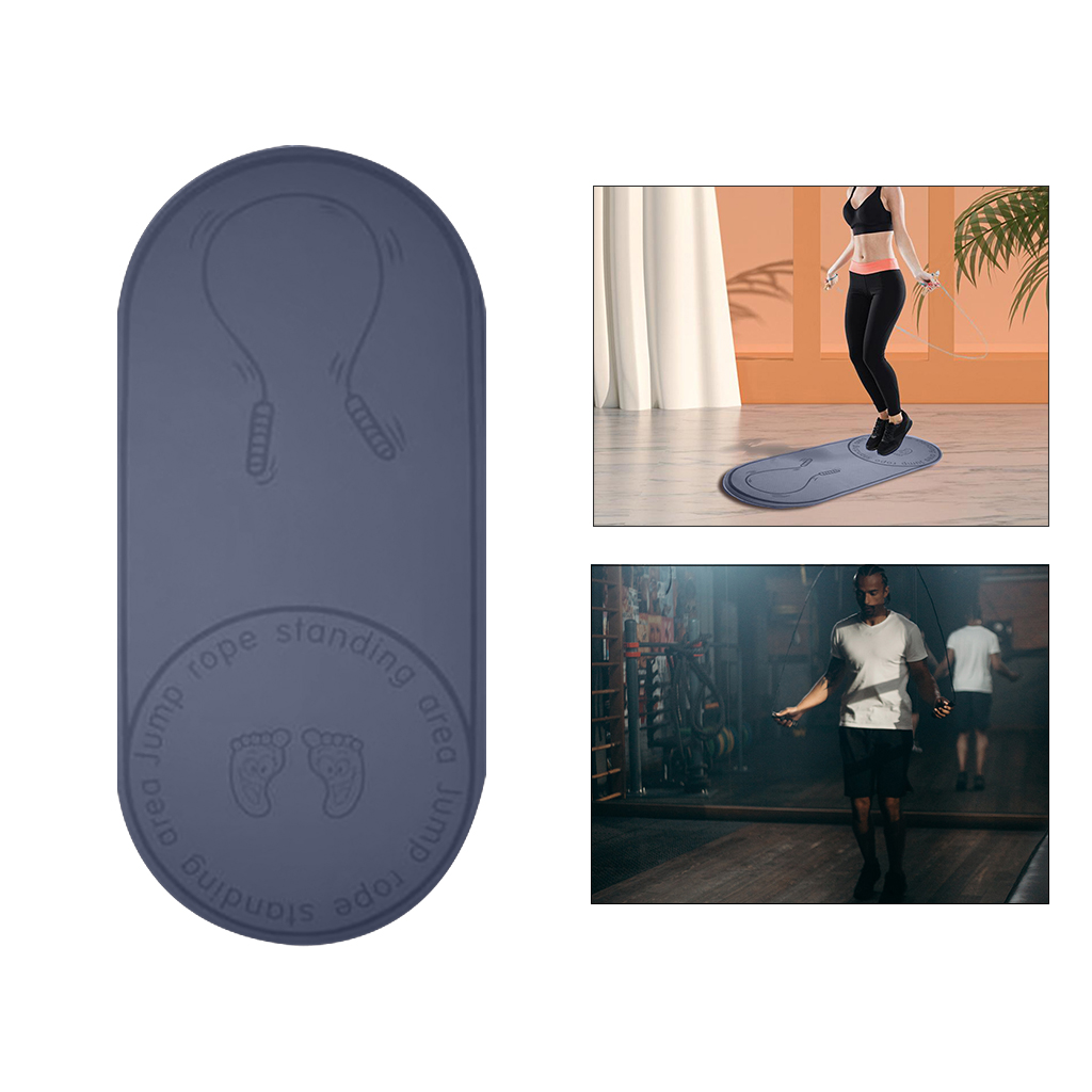 Exercise Skipping Mat High Density Dance Cushion Yoga Mat Buffer Pad