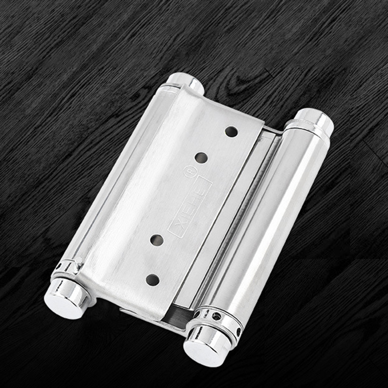 Description Picture 4 of itemStainless Steel Double Spring Hinge Cowboy Door Hinge Automatic Door Closing Bar Bi-directional Opening Hinge Fence Gate