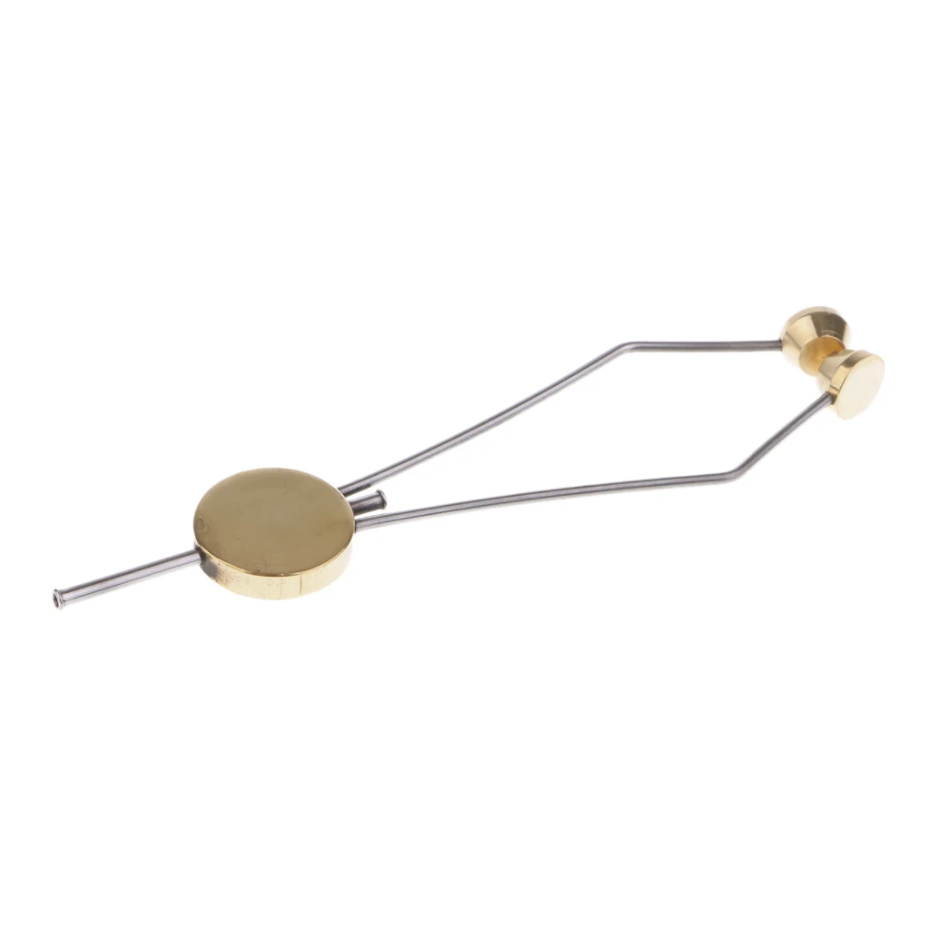 Fly Tying Thumb Disc Bobbin Holder with Brass Head, 10.5cm Length