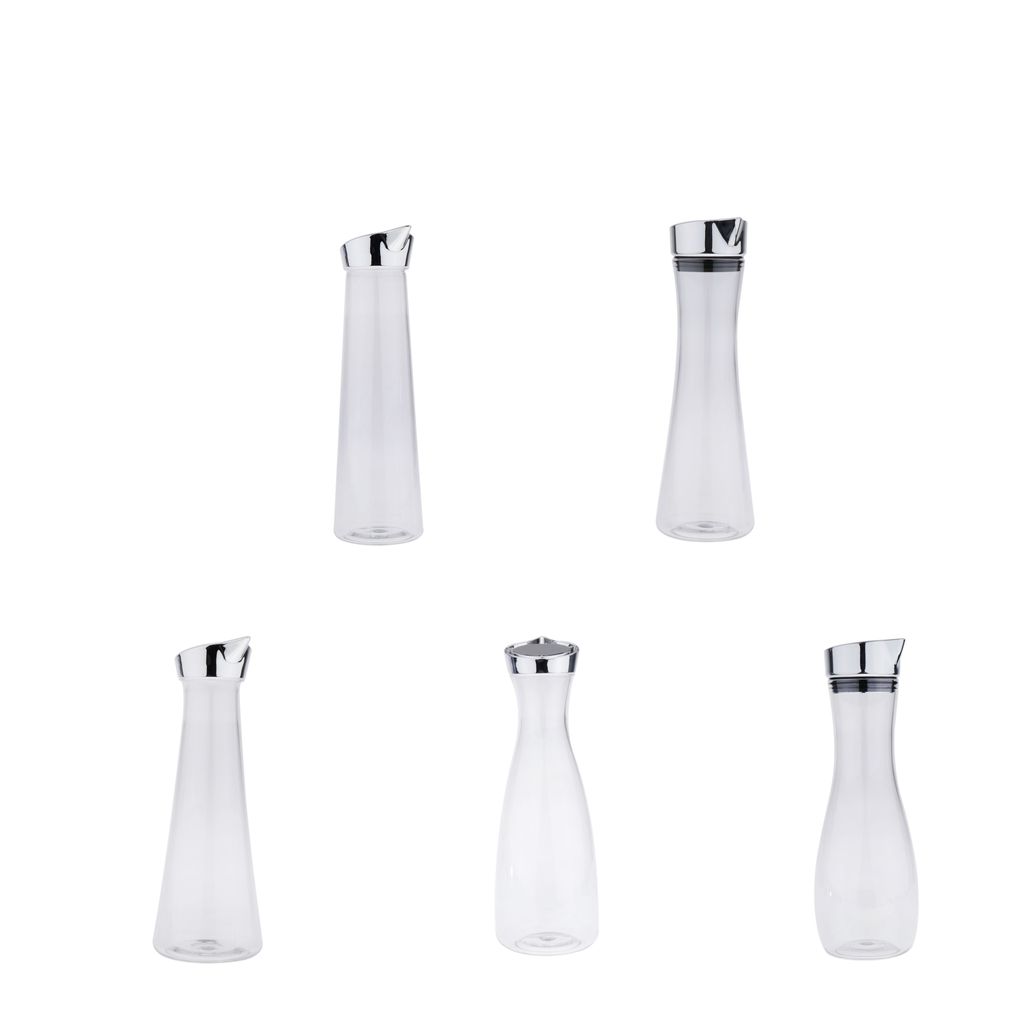 1Pc Cold Water Pitcher Plastic Juice Carafe Teapot With Lid Household
