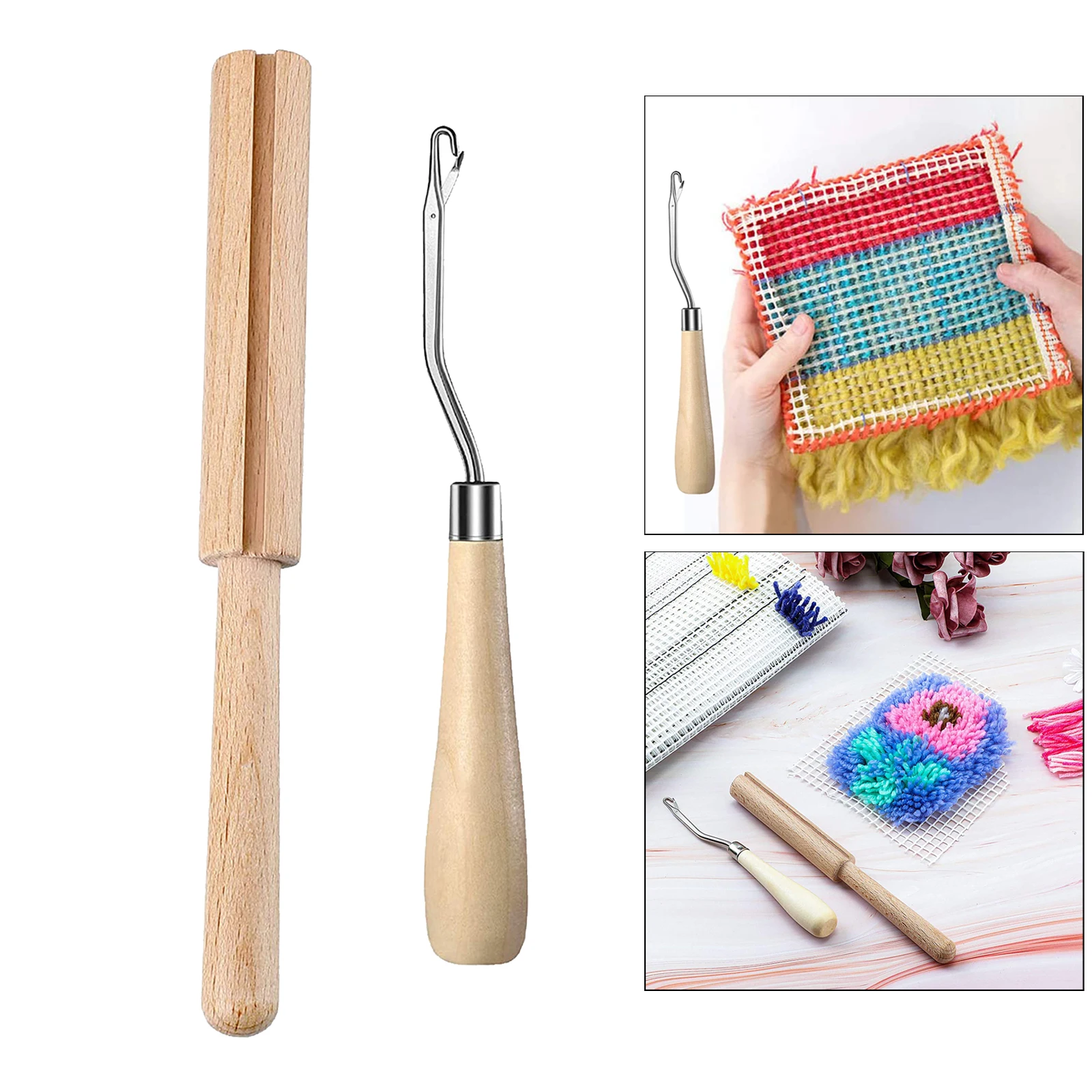 Yarn Cutter DIY Latch Hook Embroidery Crafting Needlework Crocheting Tool