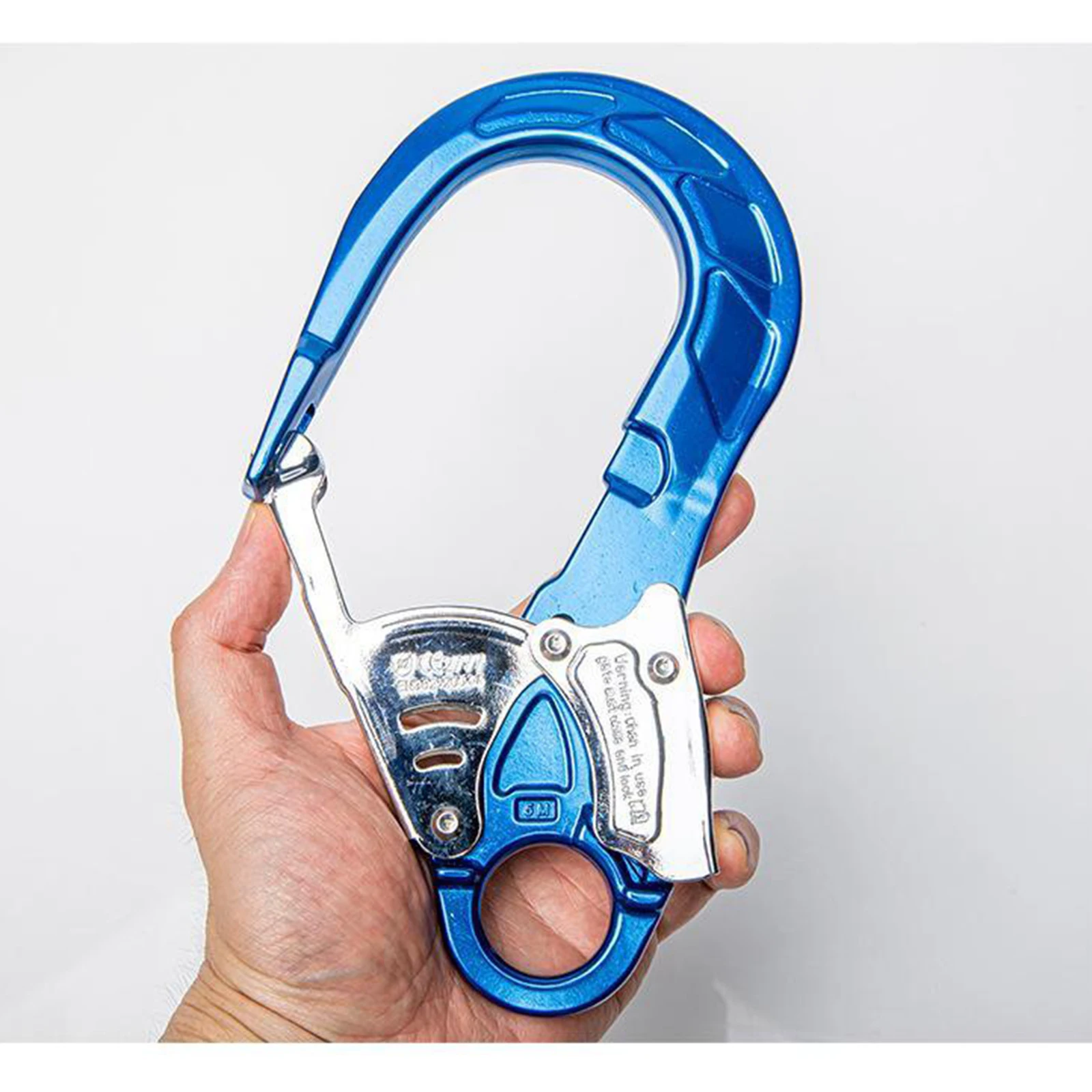 Heavy Duty Rock Climbing Carabiner Fall Protection Safety Lanyard Snap Clip Hook Camping Exploring Rappelling Accessories