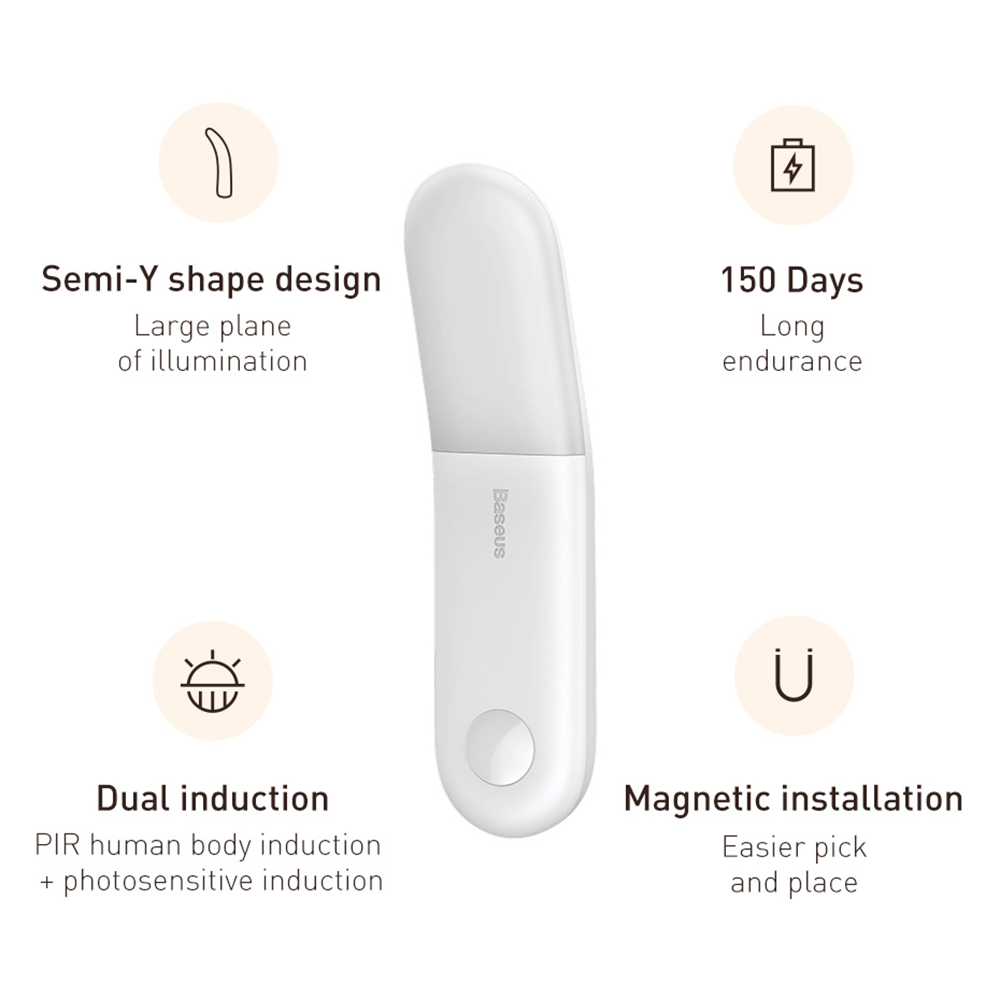 baseus led induction night light