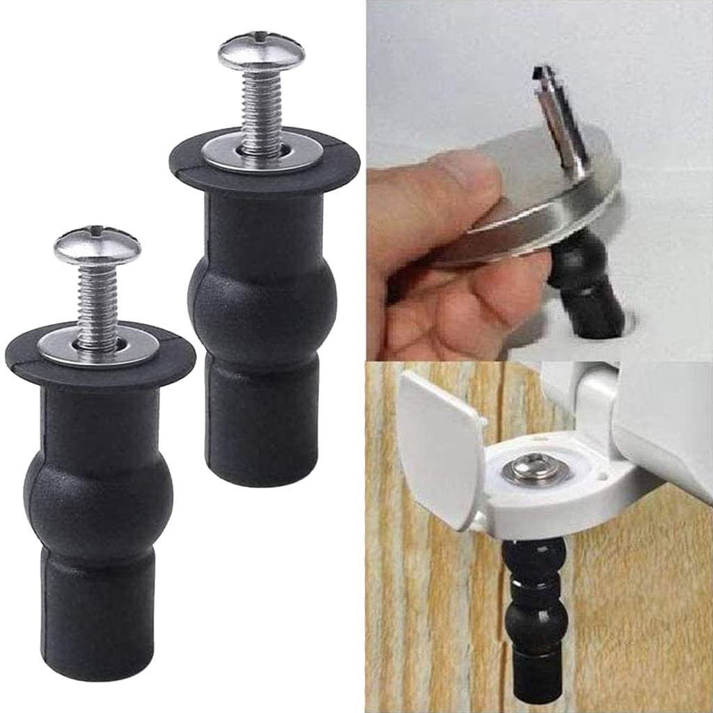 Expansion Bolt Fix WC Blind Hole Fittings, Hinges Bolt, Nuts Screw Fixings for Toilet