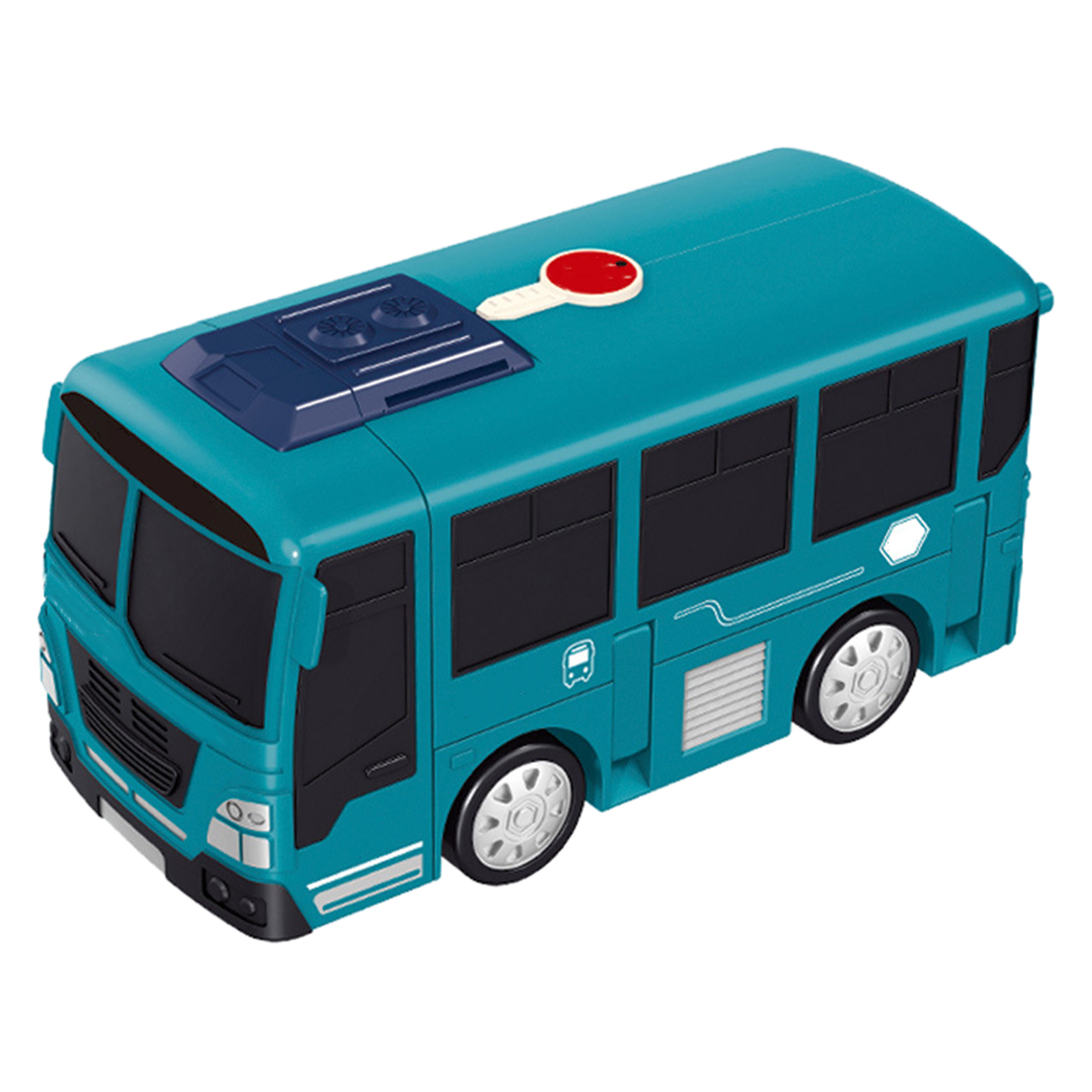 Multifunction Bus Toy Baby Deformation Toy Child Early Educational Multifunctional Car Driving Simulation Toy with Music Light