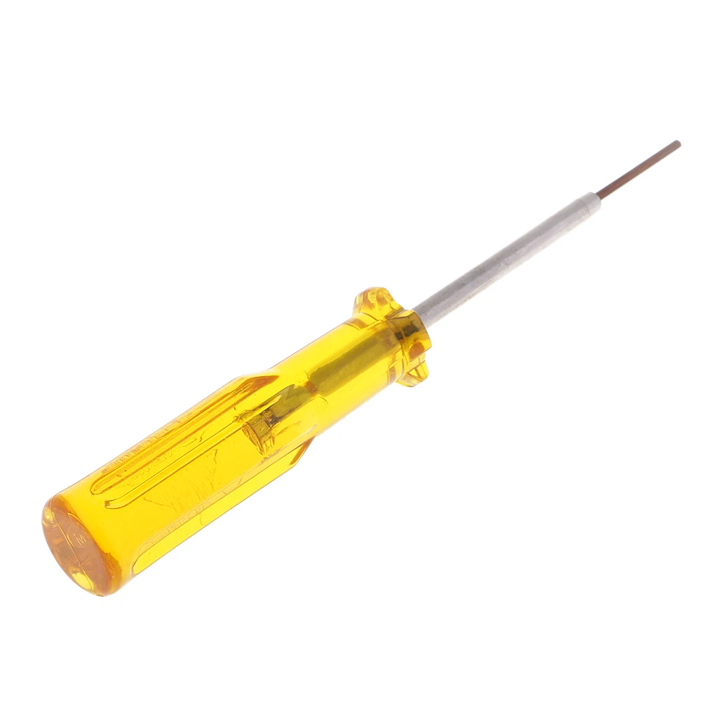 18cm Long Plastic Handle Steel Allen Hex Key Driver Screwdriver 1.6mm - Repair Overlock Machine Tool