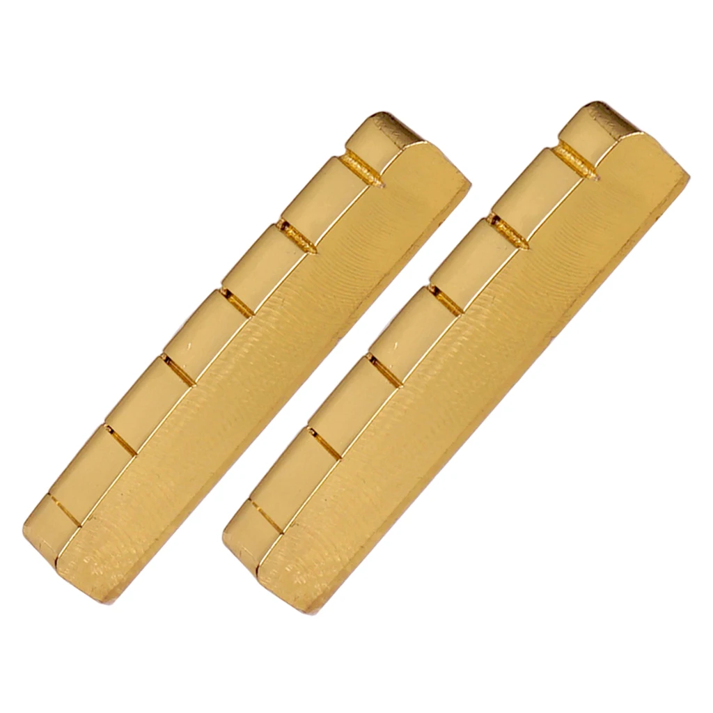 42mm Pre-slotted Brass Nut 6 String for    Electric Guitar