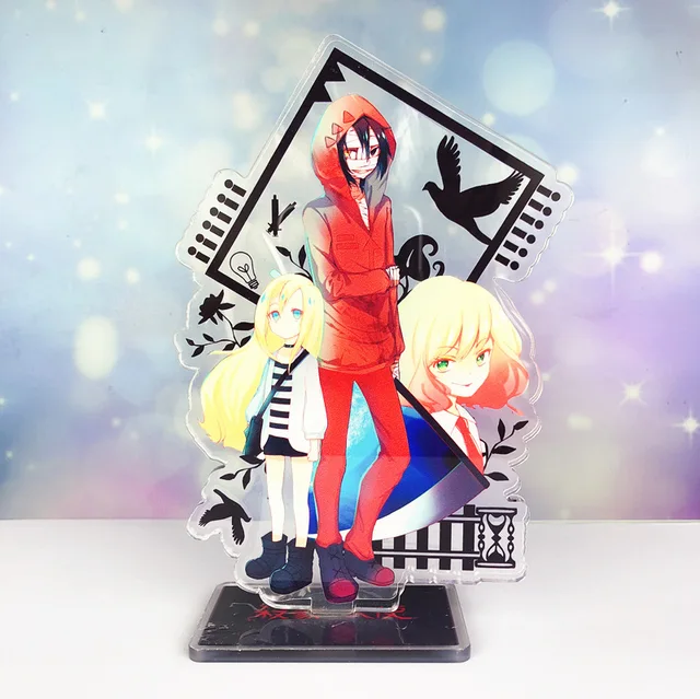 Anime Satsuriku no Tenshi Angels of Death Zack Ray Rachel Acrylic Stand  Figure