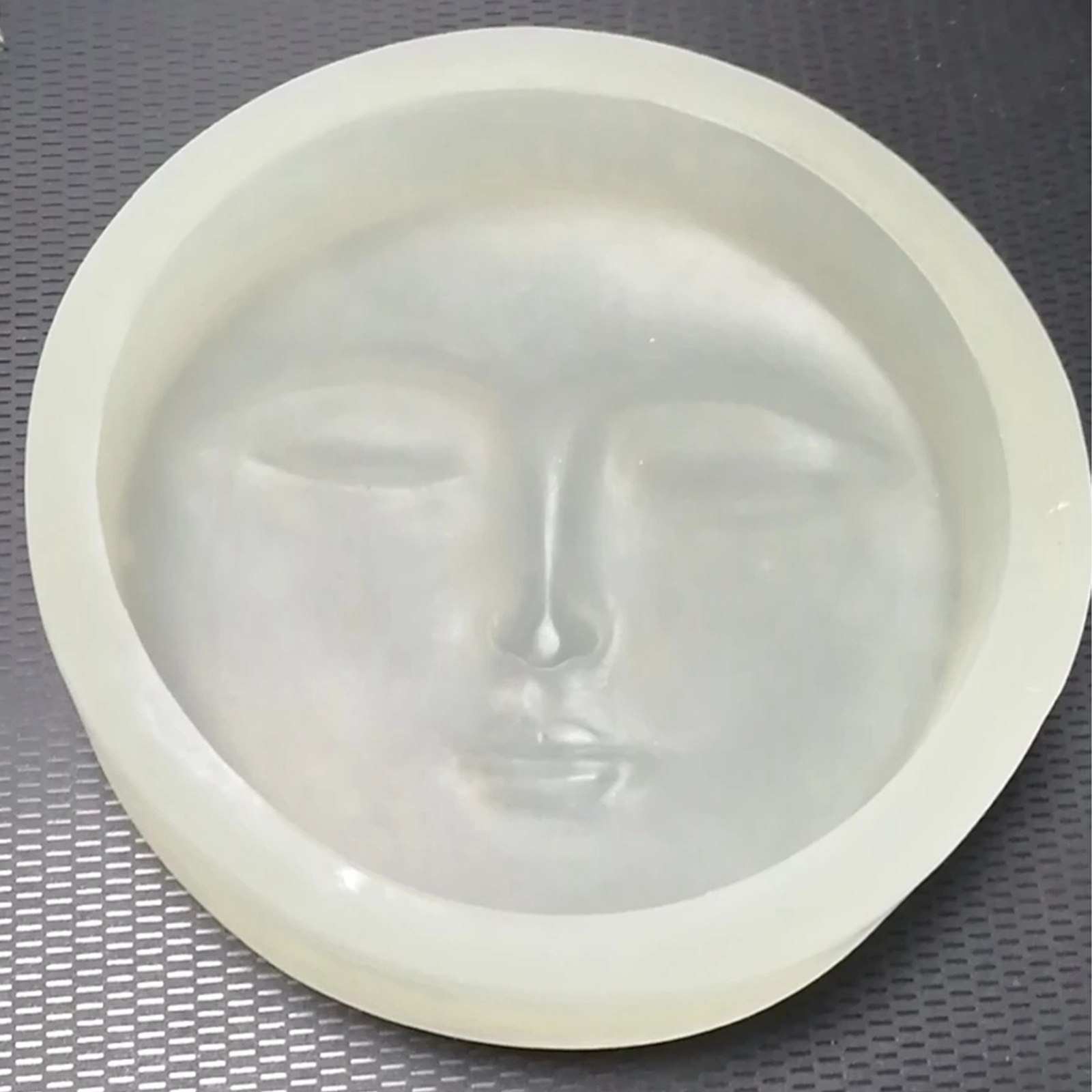 Candle Resin Mould Aromatherapy Wax Plaster Mold DIY Face Silicone Soap Mold