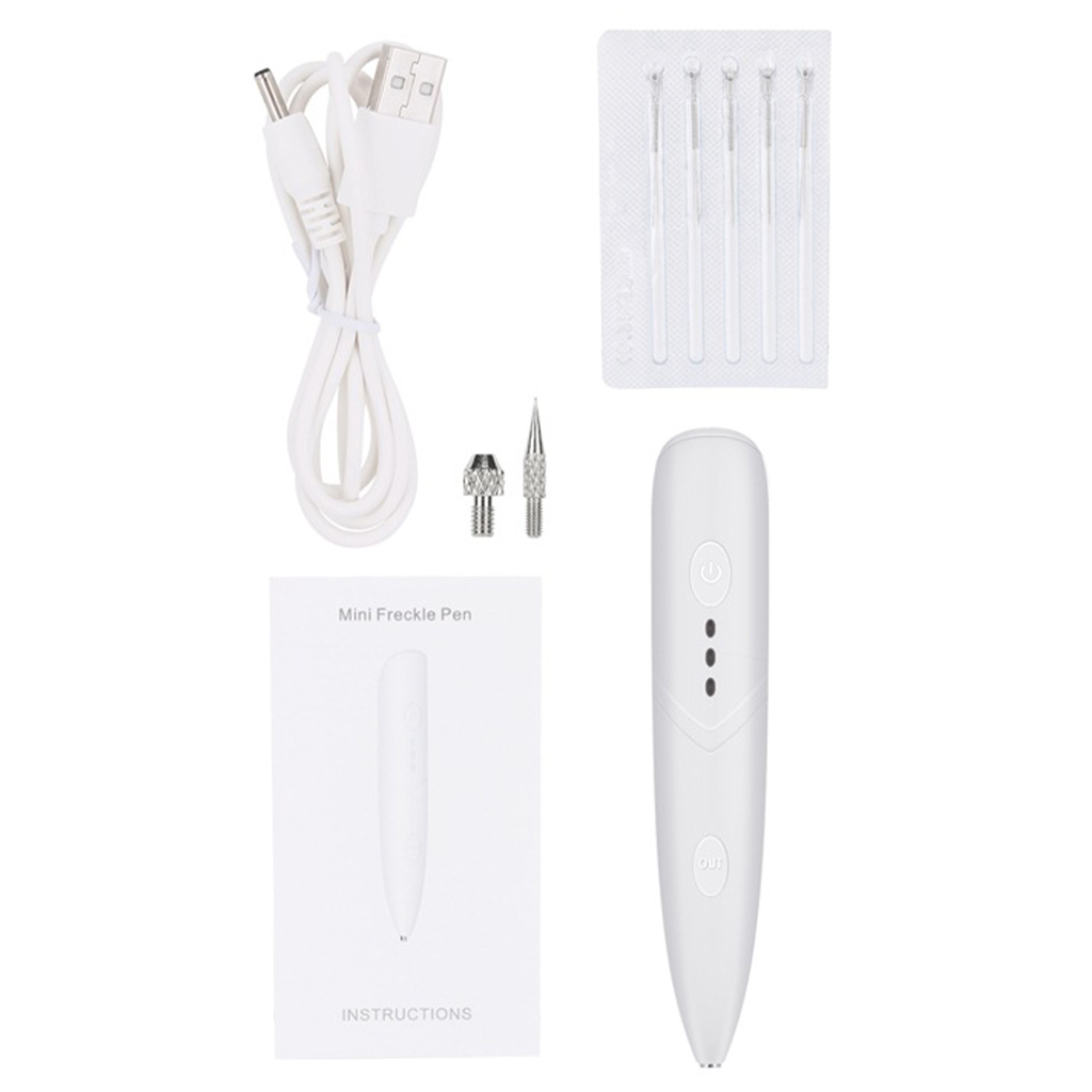 Skin Tag Remover Pen Pro Pen Facial Skin Care Accessories 3 Speed Adjustment Electric for Mole Age Spots Acne Home Usage