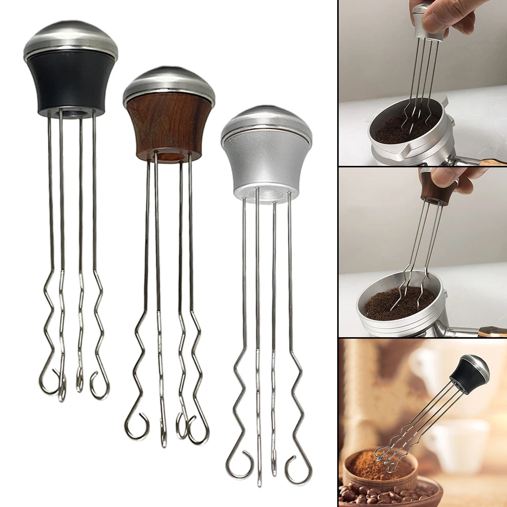 Espresso Coffee Stirre Needle Coffee Powder Stirring Tool for Home Bar