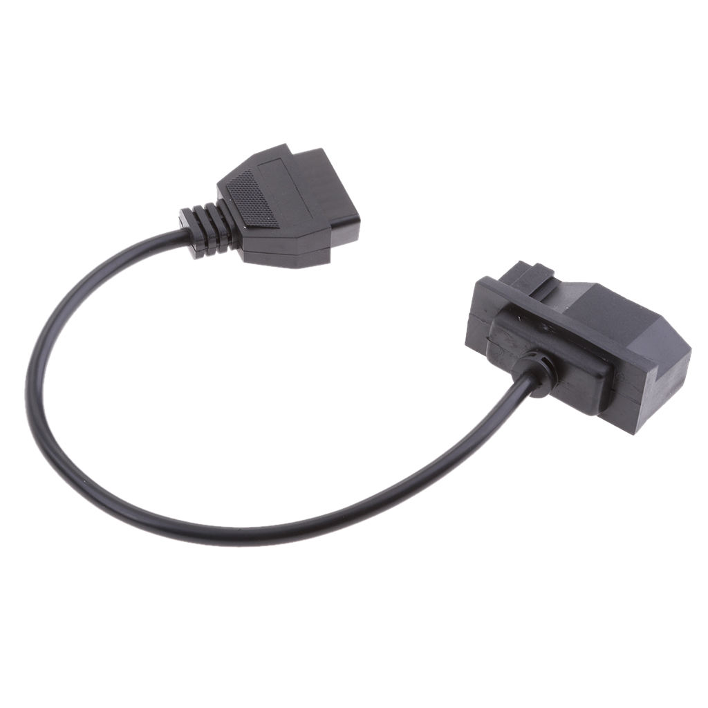 OBD1 7-Pin Male to OBD 2 OBD II 16-Pin Diagnostic Adapter Cable For FORD EFI
