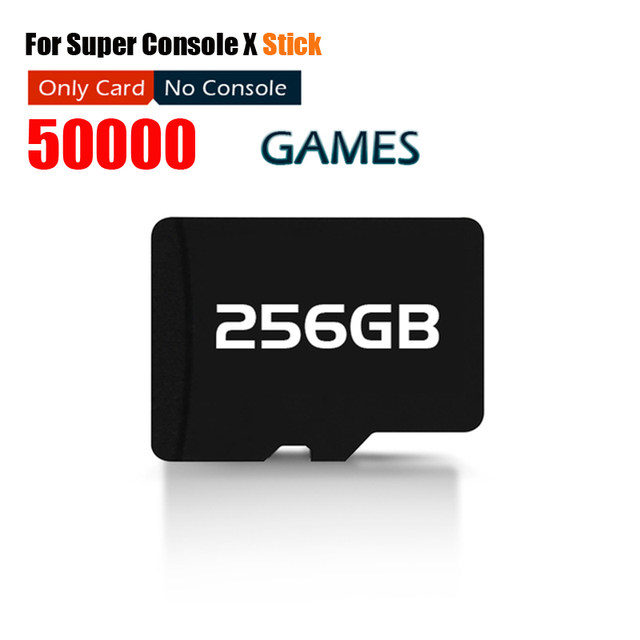 256G 128G 64G Game Card For Super Console X Stick Mini Video Game Consoles  For Super Console X Pro 4K HD Retro Game Console - AliExpress