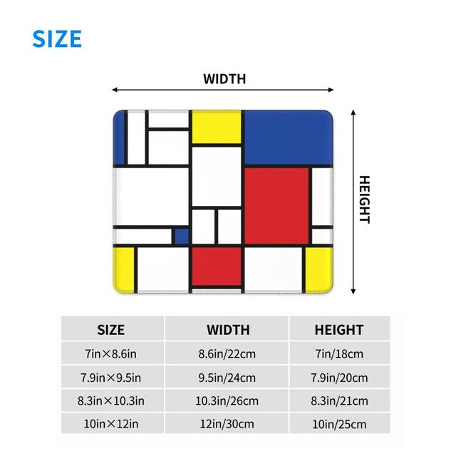 Tappetino Per Mouse In Tessuto Lycra 20x20 Cm - Design Astratto Marmo, Base Antiscivolo | Per Gaming E Ufficio - Foto 8