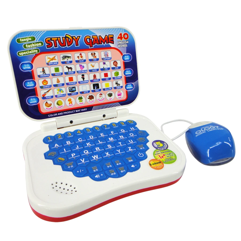 Explorer Laptop, Learning Laptop, Learning Computer, Baby Tablet with Mouse, Educational Toys