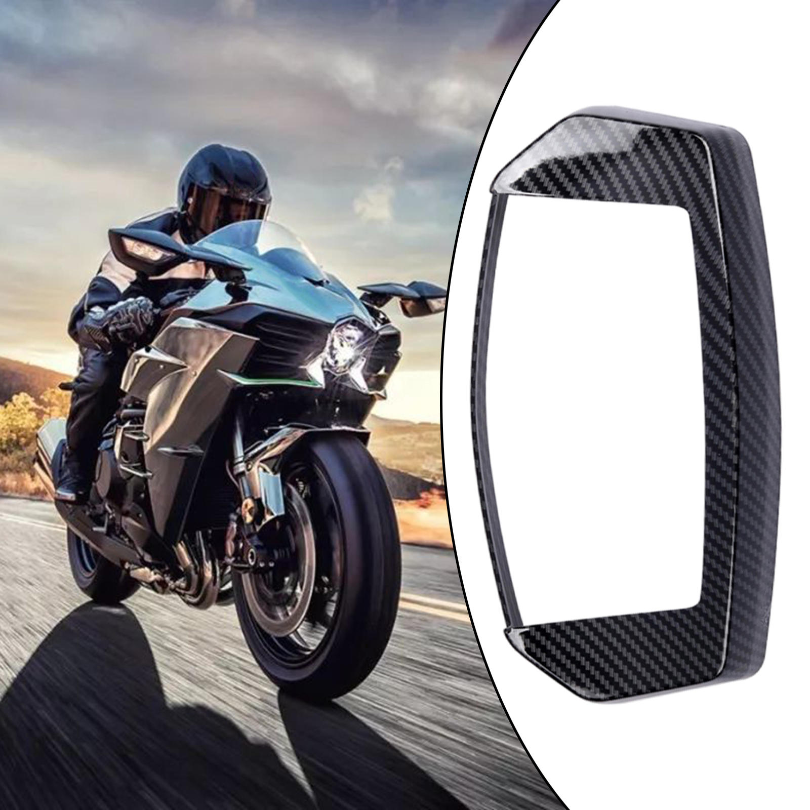 Speedometer Instrument Cover Spare Parts Accessories Speedometer Instrument Case Shell Frame Fits for Nmax 155, 125, 2020, 2021