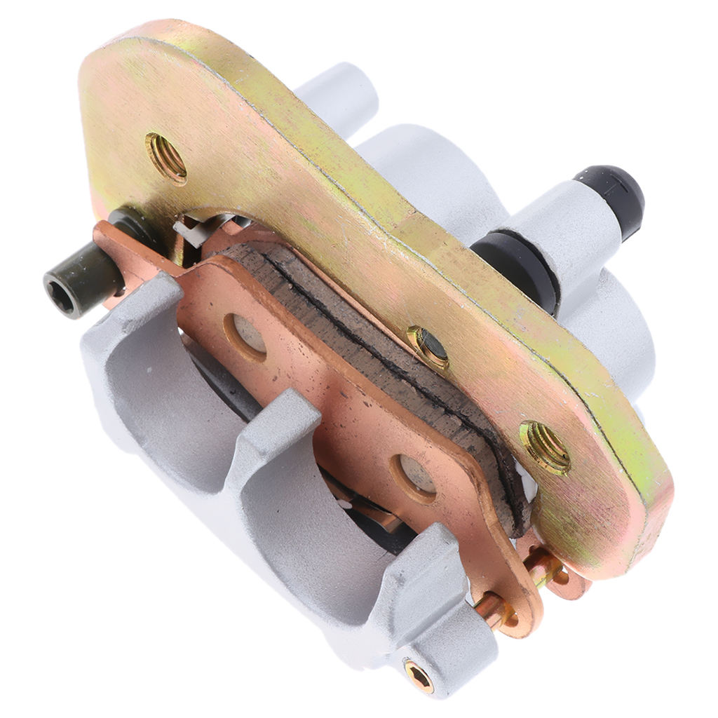Silver, Brake Cyclinder Wheel Cylinder / Brake Caliper with Hardware for Four Wheeers, Go-Karts
