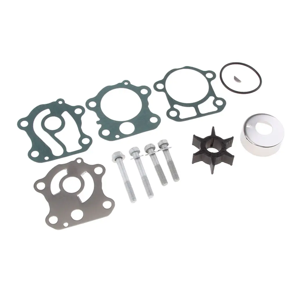 Water Pump Impeller Kit Rebuild Set 6H3-W0078-A0 Replacement for Yamaha Outboard