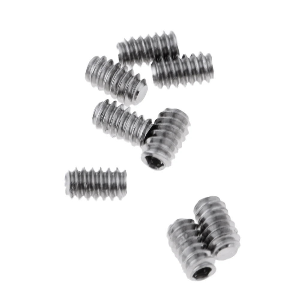 MagiDeal 10Pcs Protable Stainless Steel  Surfboard Grub Screws Replacement Allen Key Screw for Stand Up Paddle Body Board