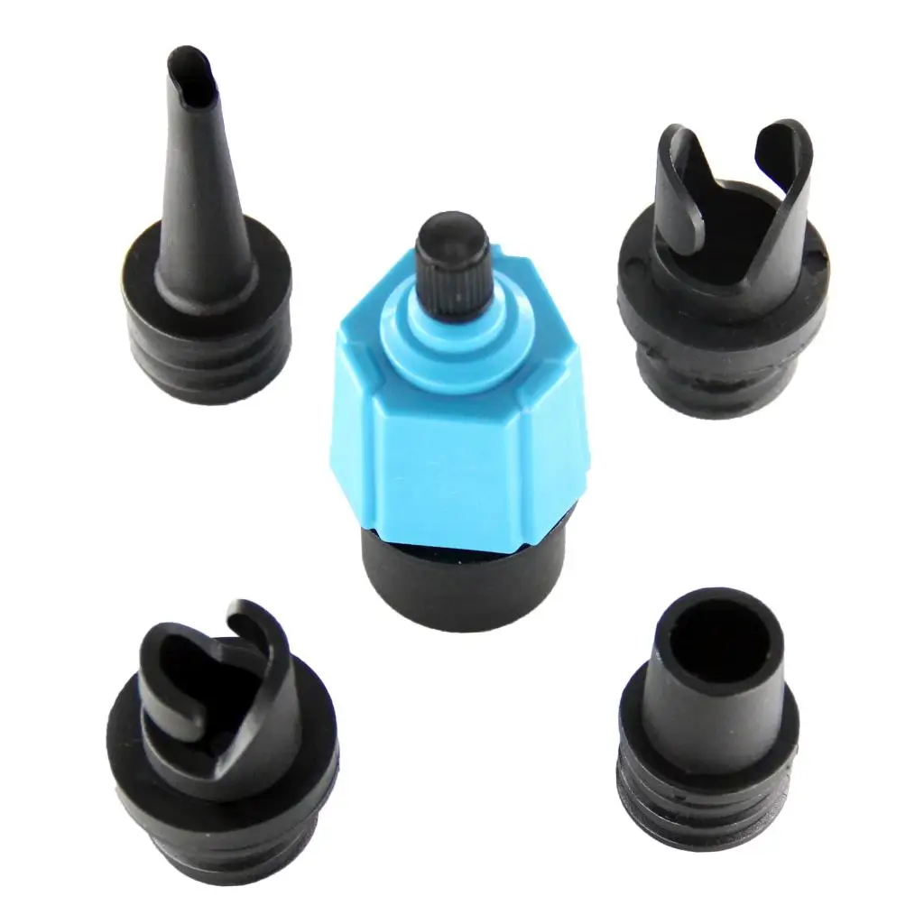 4 Pneumatic Valve Converter Adapter Connector for Inflatable Kayak Ad
