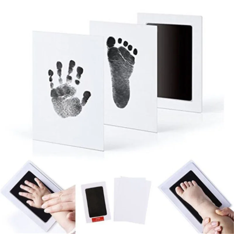 Inkless Wipe Baby Kit Hand Foot Print Keepsake Newborn Great Commemorative Gift 