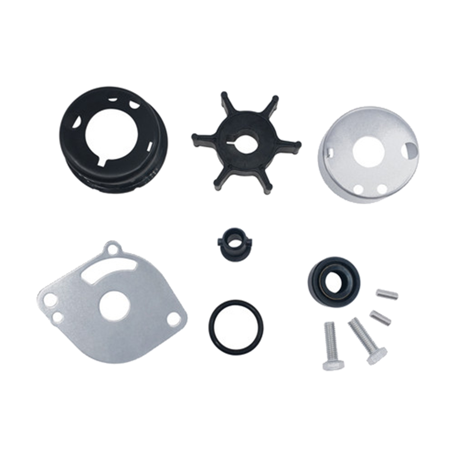 Water Pump Impeller Kit for YAMAHA 2HP 2 STROKE1988-2009 6A1-W0078-02 6A1-W0078-00 Sierra 18-3462 Replacement New
