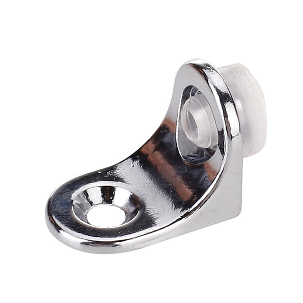 10pcs Glass Shelf Right Angle Fixing Clip Bracket with Suction Cup for Home Tool