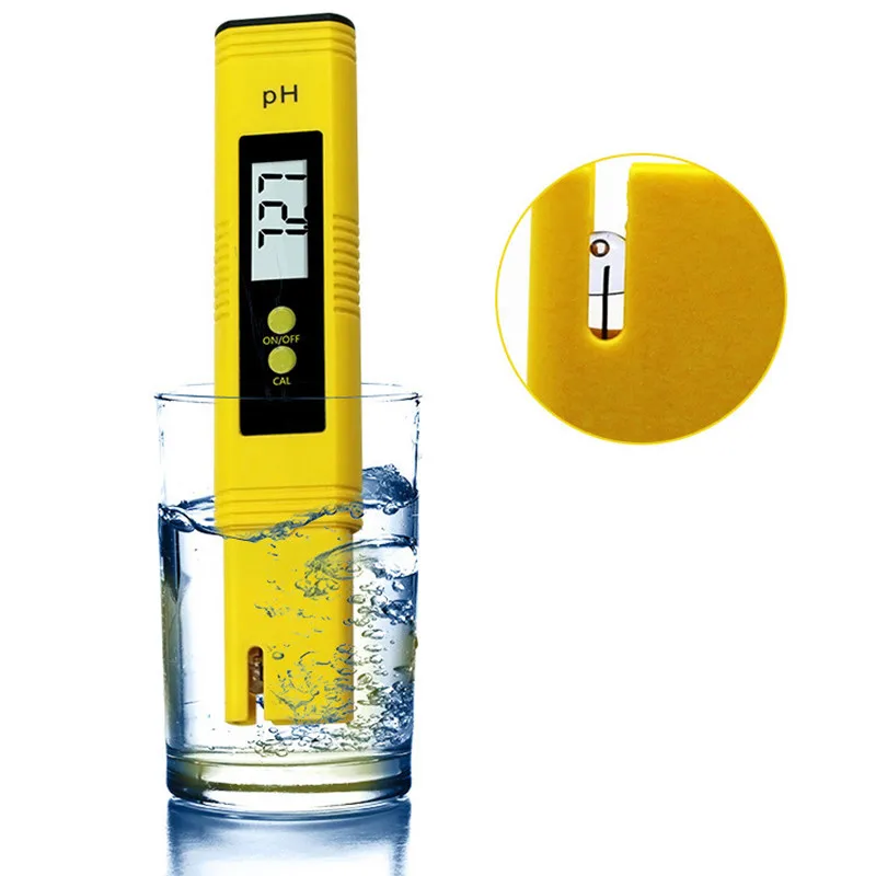 PH Meter 0.01 PH High Precision Water Quality Tester with 0-14 PH Measurement Range,TDS Water Quality Tester TDS&EC LCD Water handheld ph meter