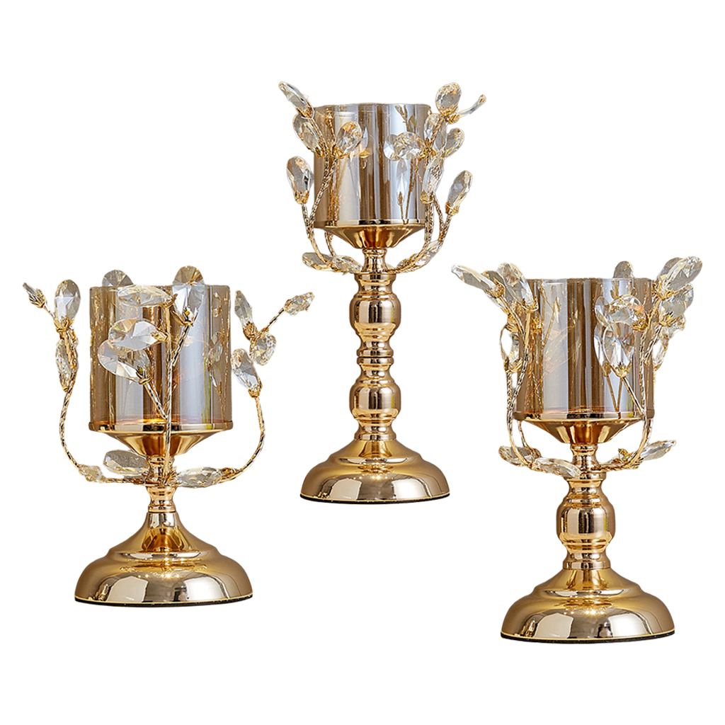Candle Holder Candelabra Party Tealight Holder Candlestick Cabinet Ornaments