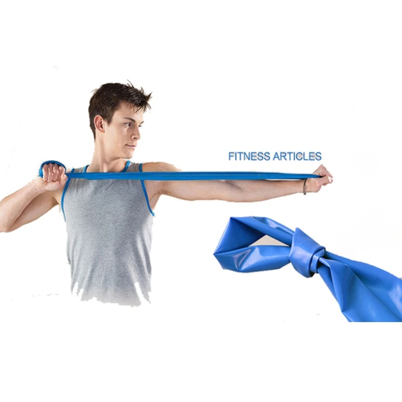 1.8m/1.5m/ fitness Rubber Resistance Bands silicone elastic muscle Stretch 
