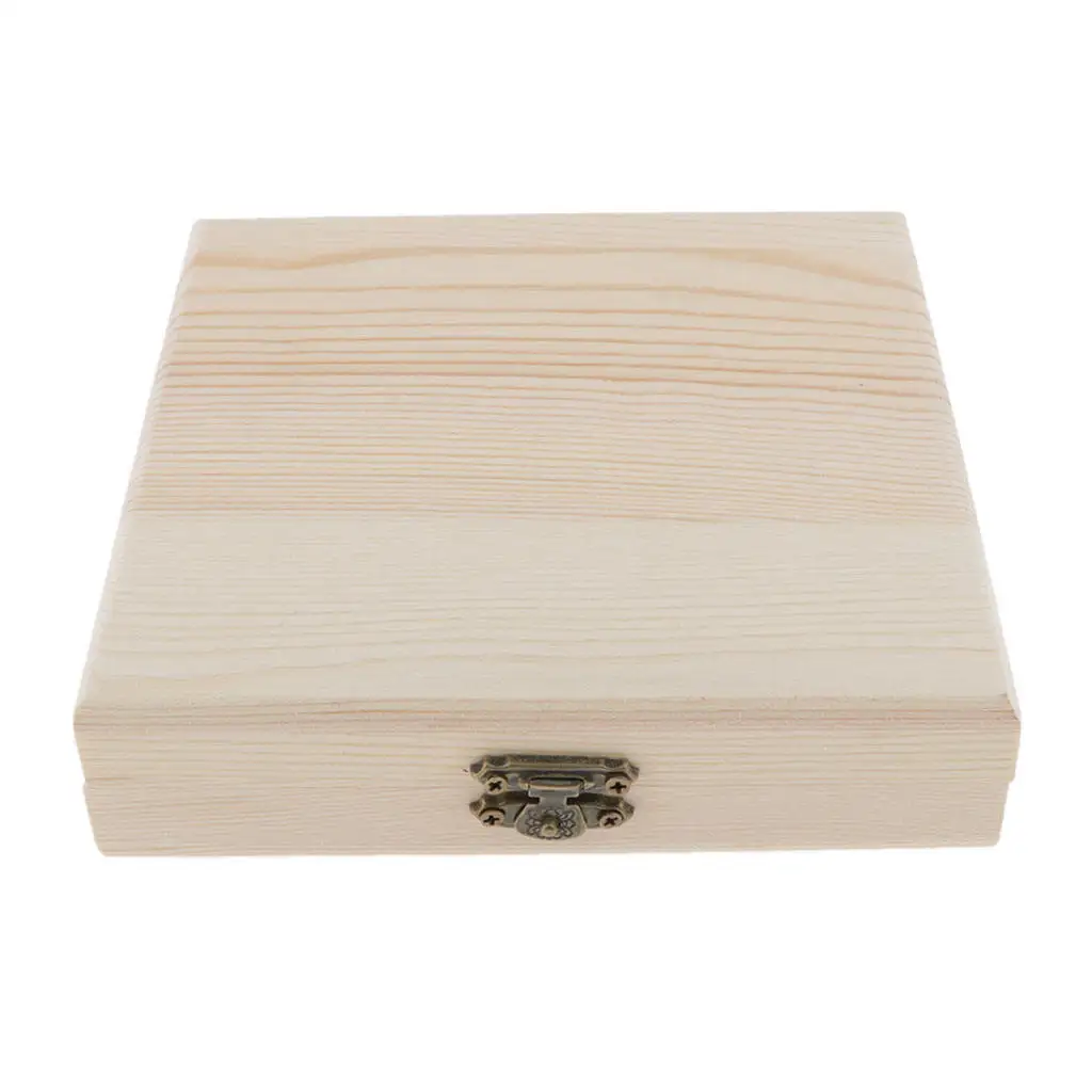 Multi-purpose Wood Box Make Your Own Gift Box, Jewelry Box, Photo Box, Money