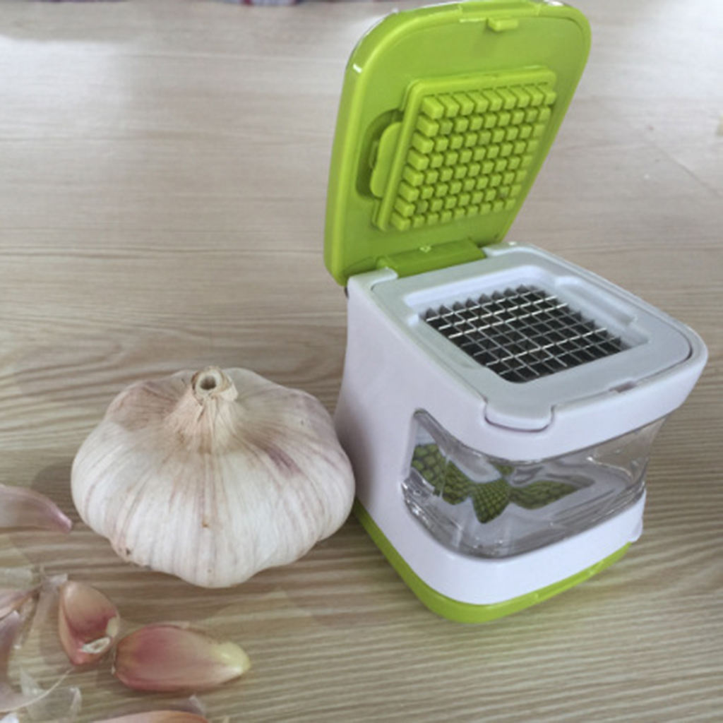 Garlic Chopper Easy Clean Peel Dicer Chopper Manual Onion Cutter Gadgets Tool for Vegetable Nut Fruit Kitchen Accessories