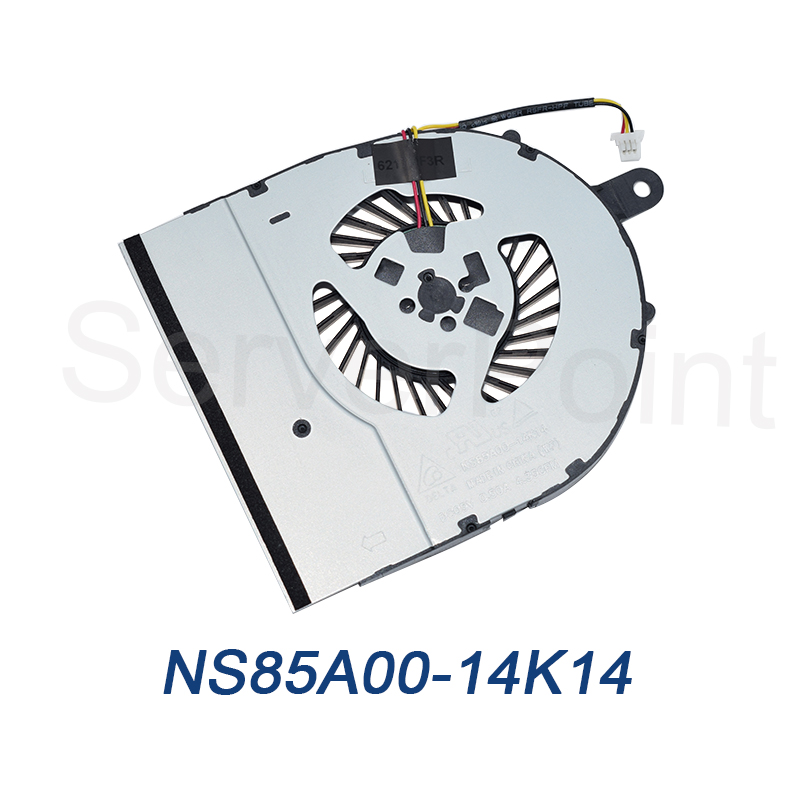 Fan para Dell Cpu Cooling Inspiron 14 15-3559-3458-3459 3468 3558 3568 Dfs541105fc0t dc 5v 0.5a Ns85a00-14k14 3 Ventiladores e resfriadores