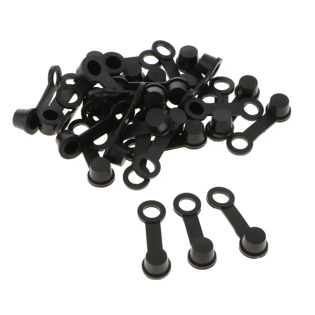 30PCS Rubber Brake Bleeder Valve Cover Screw s Grease Zerk Fitting  Rubber Dust Cover Dustproof Brake Bleeder Screw s