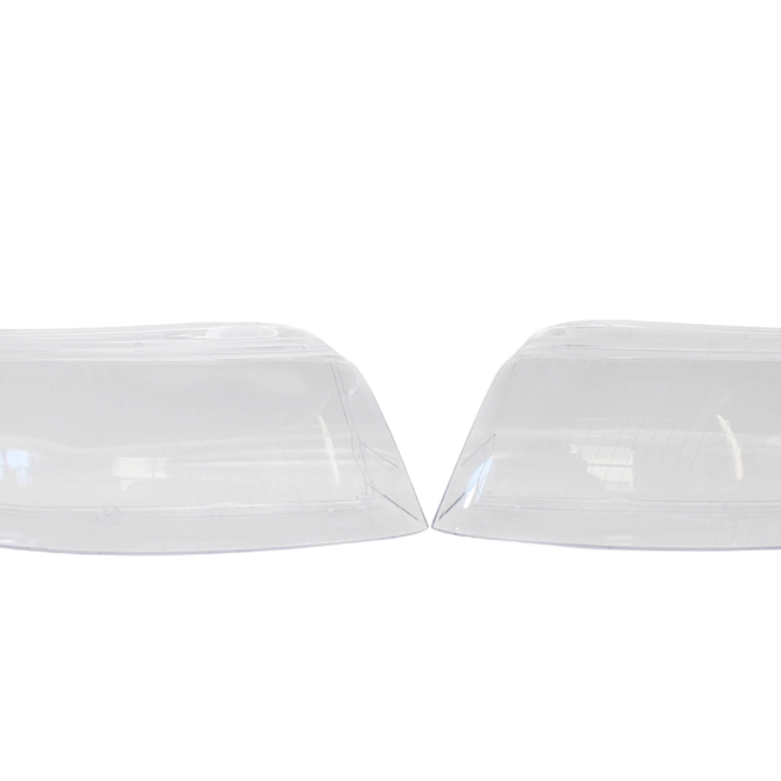 Automotive Pair Headlamp Lens Cover for Audi A4 8E B6 2002-2004 Waterproof