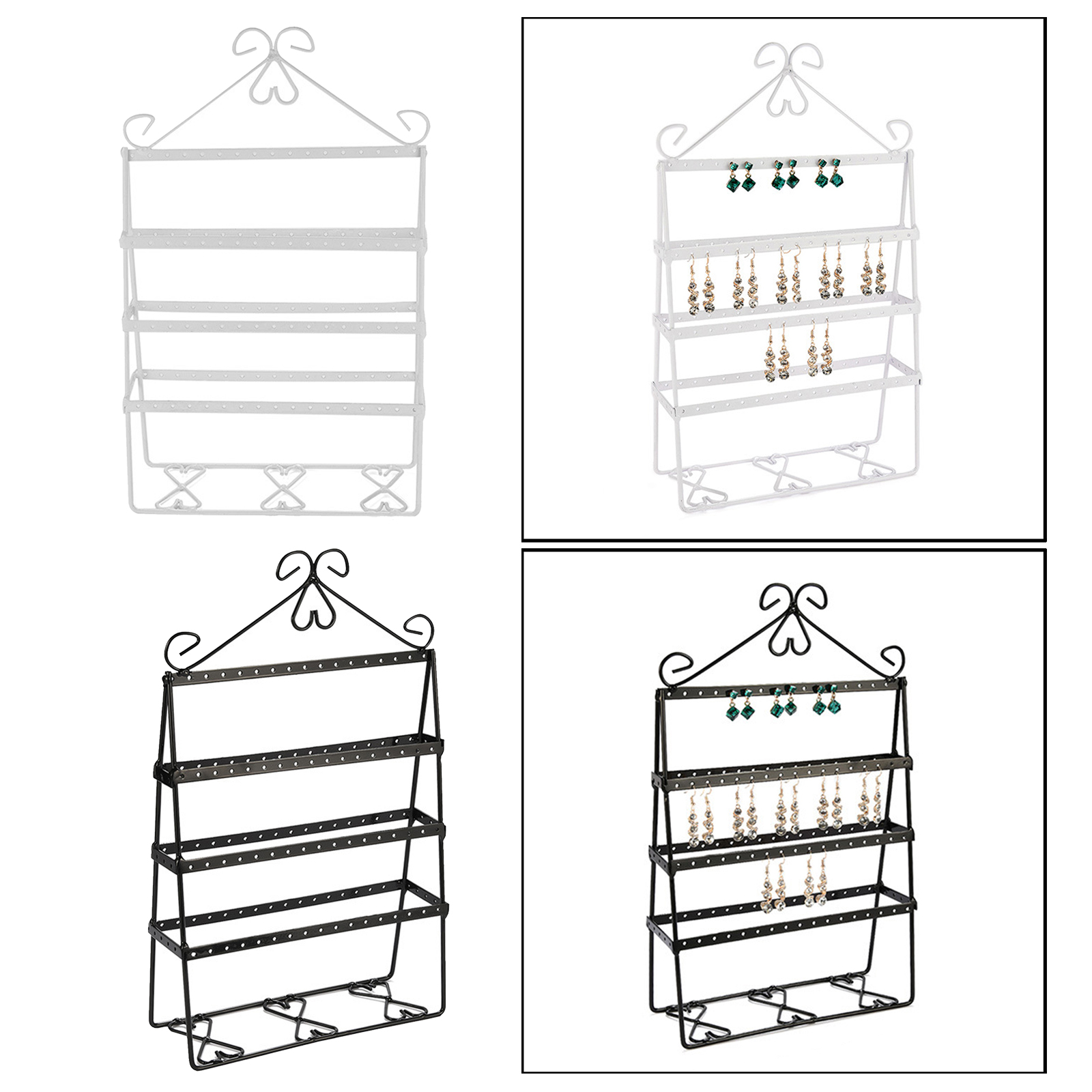 Unique Jewelry Display Stand Earrings Holder Retail Dresser Table Ornaments