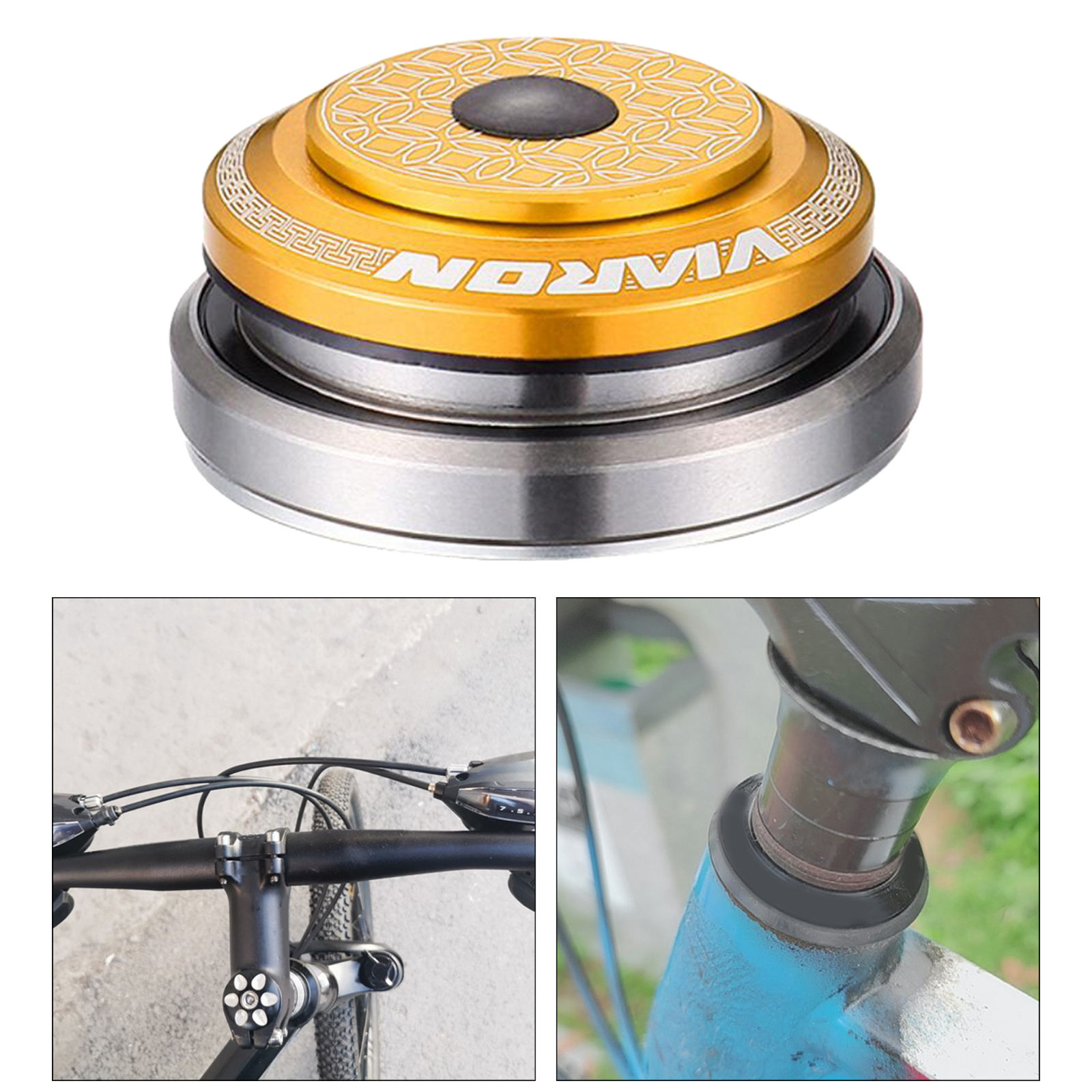 MTB Bearings Headset Double Sealed for Straight Tube Frame Bicycle Road Bike Cycling External Headset Replace Accessorise