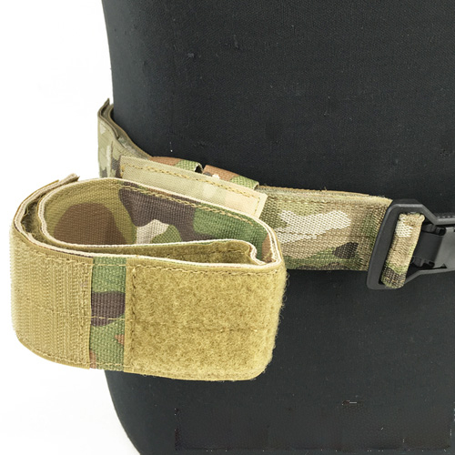 Fester Gurthalter Taktischer Verband Molle-Haltegurt Inklusive Geflochtene & Klettverschluss-Version Werkzeugring Outdoor Kampf Jagd – Detail 13