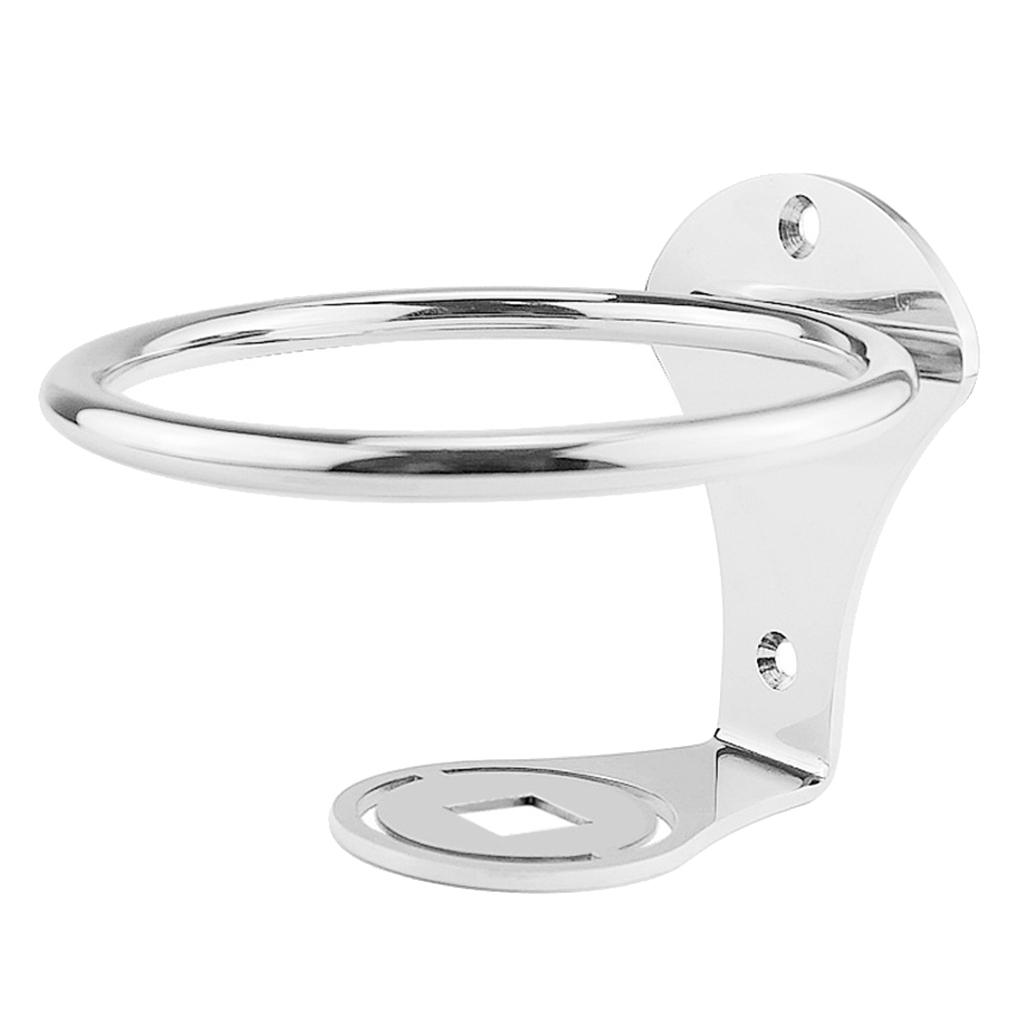 Marine Cup Drink Holder 316 Stainless Steel Auto Vehicle Bottle Holder 86mm