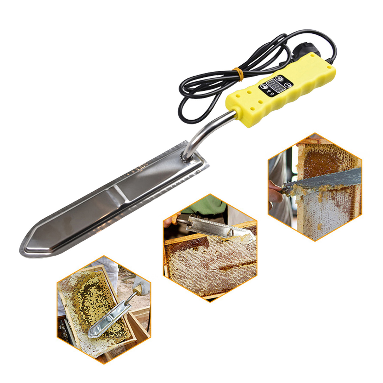 1Pcs Temperature Control Electric Cutting Honey Knife 0-180 Degrees Celsius Beekeeper Beekeeping Bee Tools