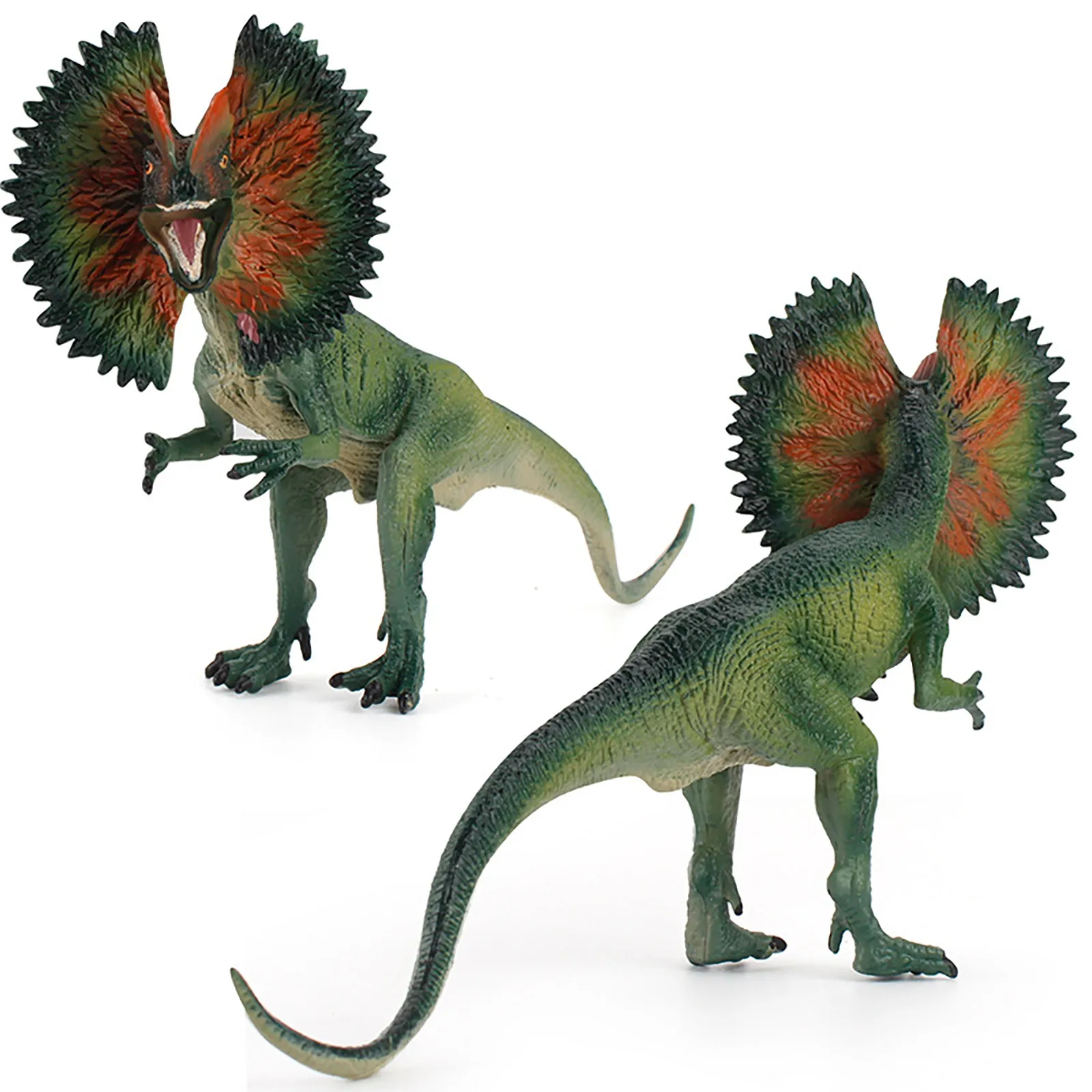 Modelo de dinosaurio realista, Dilophosaurus, dinosaurio de simulación,  juguete biológico, juguetes educativos|Biología| - AliExpress