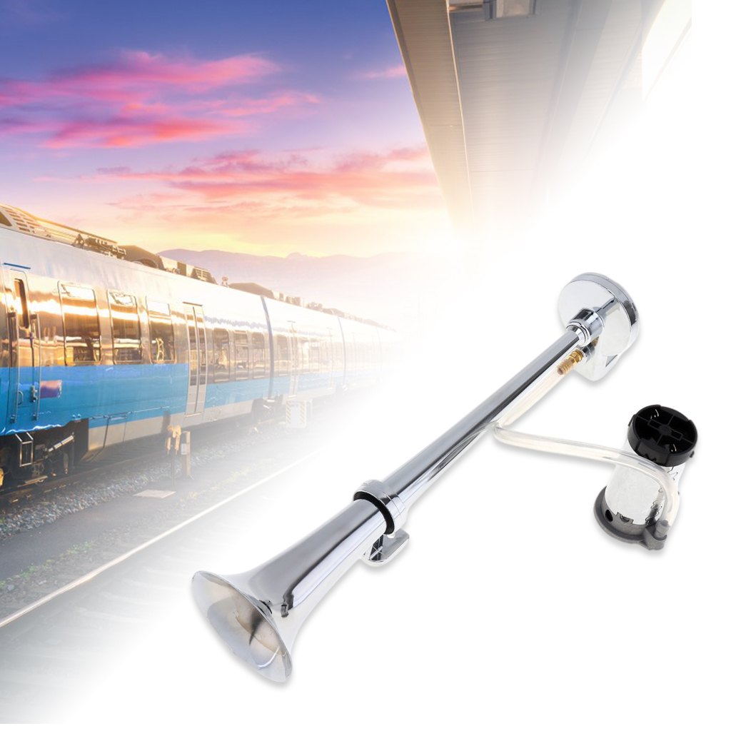 150DB Car Horn Super Loud 12V Single Trumpet Air Horn Compressor Kit for Car Truck Boat Train Horn Hooter For Auto Sound Signal