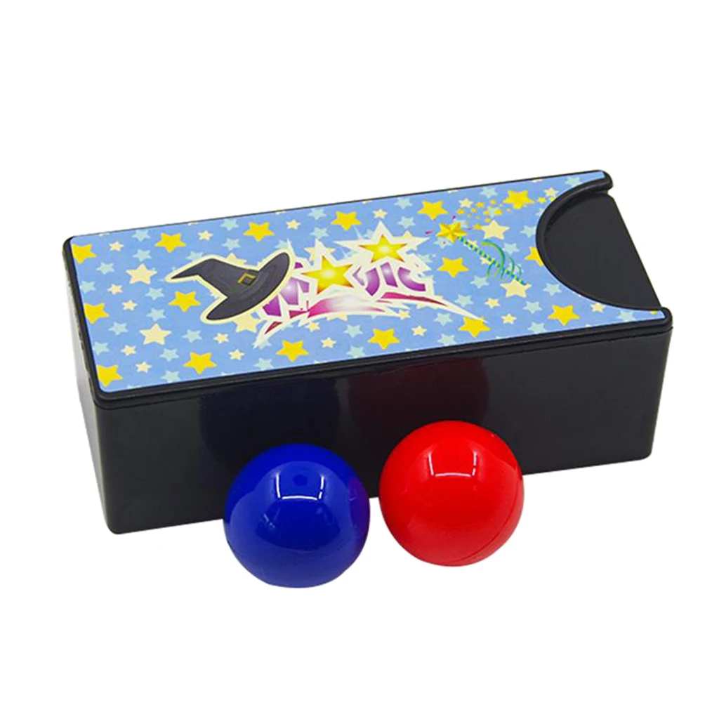 Plastic Box Turning The Red Ball Into The Blue Ball  Tricks Props Close Up  Mystery Box Gimmick Props Classic Toys