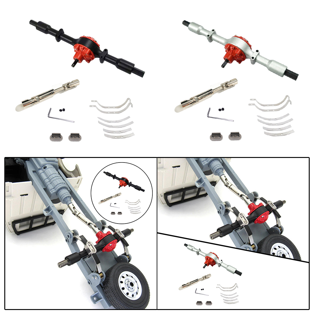 Rear Axle Transmission Shaft,Shock-absorbing Steel Plate,Mount Seat for WPL B24 Vehicles Car Model Buggy Trucks Spare Parts
