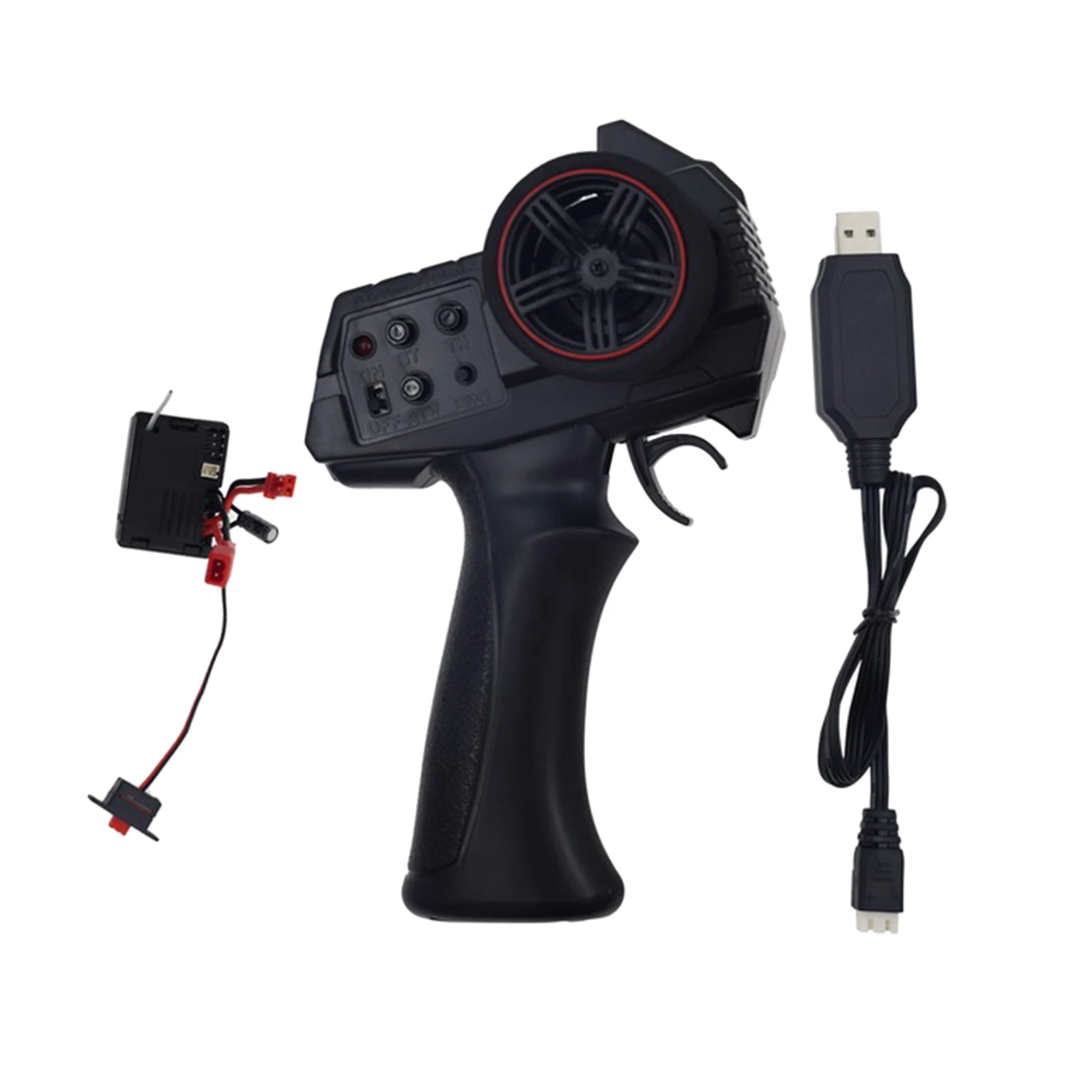 2.4G 3CH Remote Control Transmitter And Receiver Set with USB Cable RC Parts