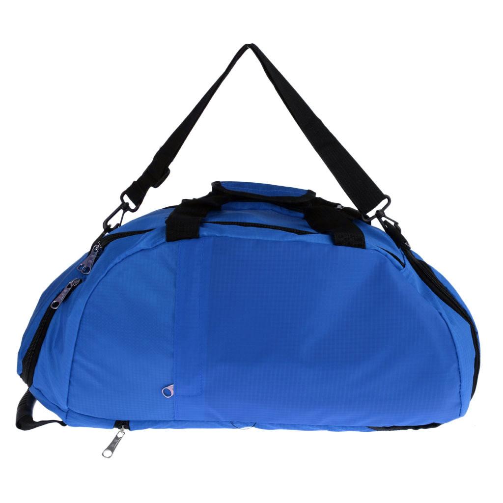 3-Way Travel Duffel Bag Backpack Travel Luggage Gym Sports Shoulder Handbags Shoe Compartment for Men & Women